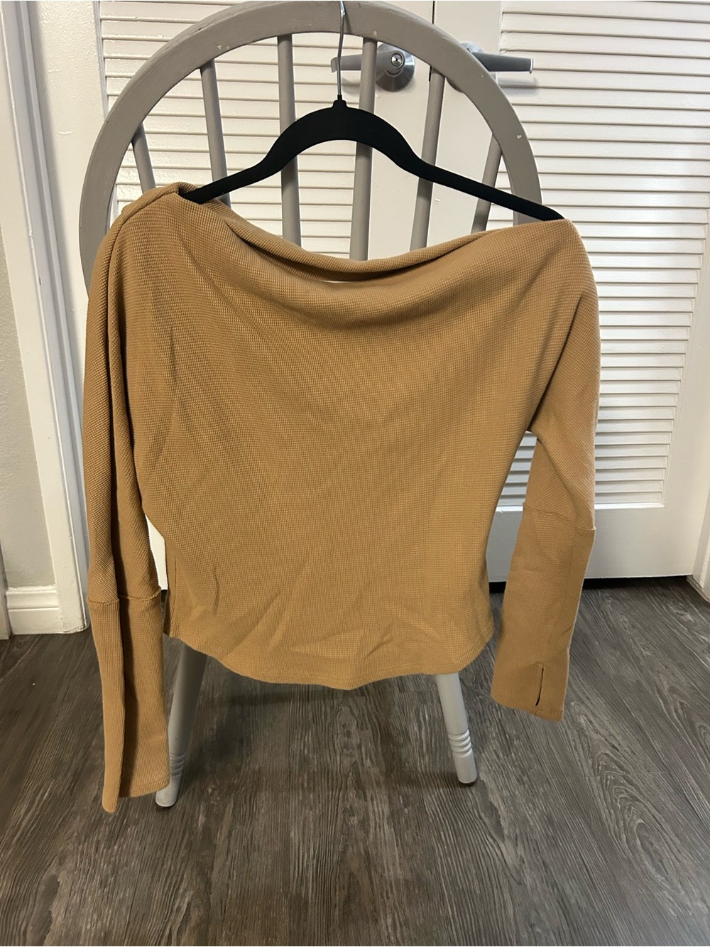 We the free Women's Off-Shoulder Long Sleeve Top
